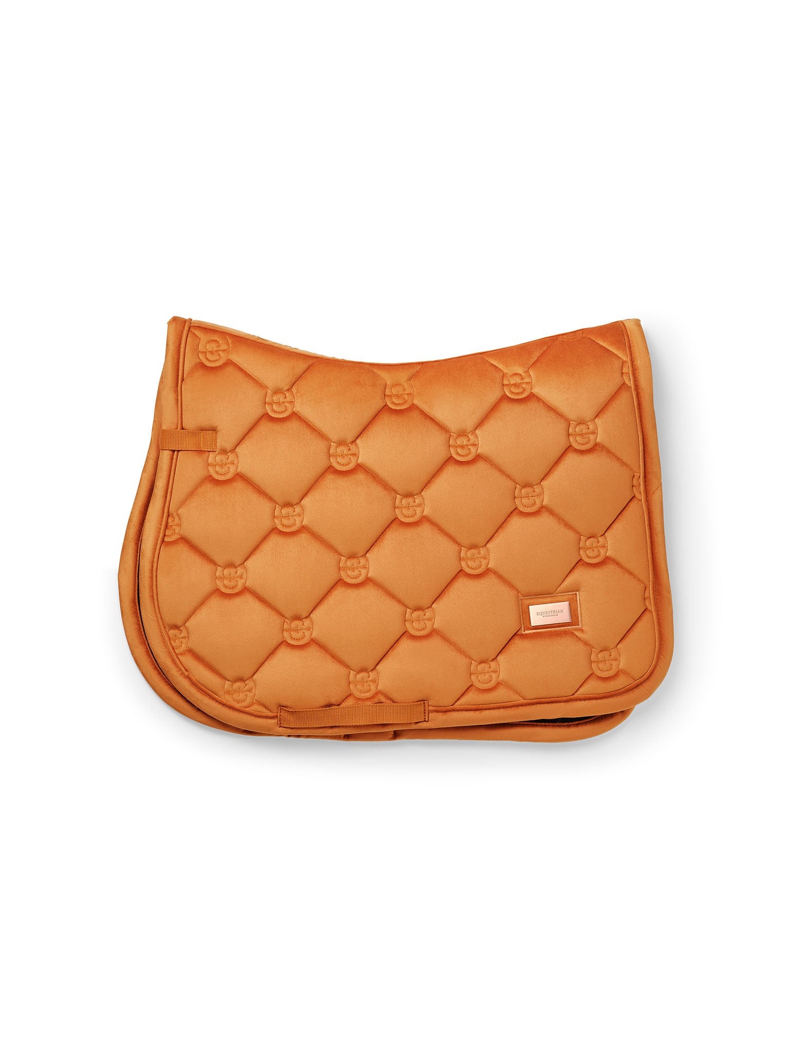 Jump Saddle Pad Velvet Chestnut | Equestrian Stockholm