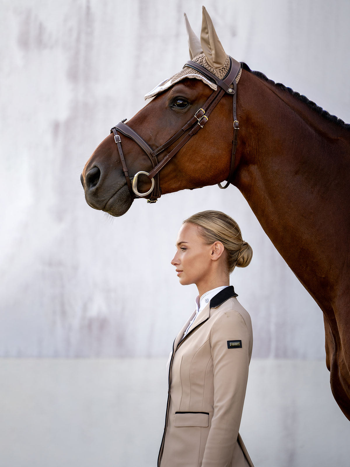 Classic Wedstrijdjasje Sand | Equestrian Stockholm