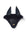 Ear Bonnet Plain Navy Gold