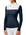 Refined Competition Top Navy White