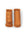 Fur Mesh Brushing Boots Chestnut