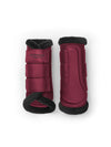 Guêtres Fermées Fur Mesh Merlot