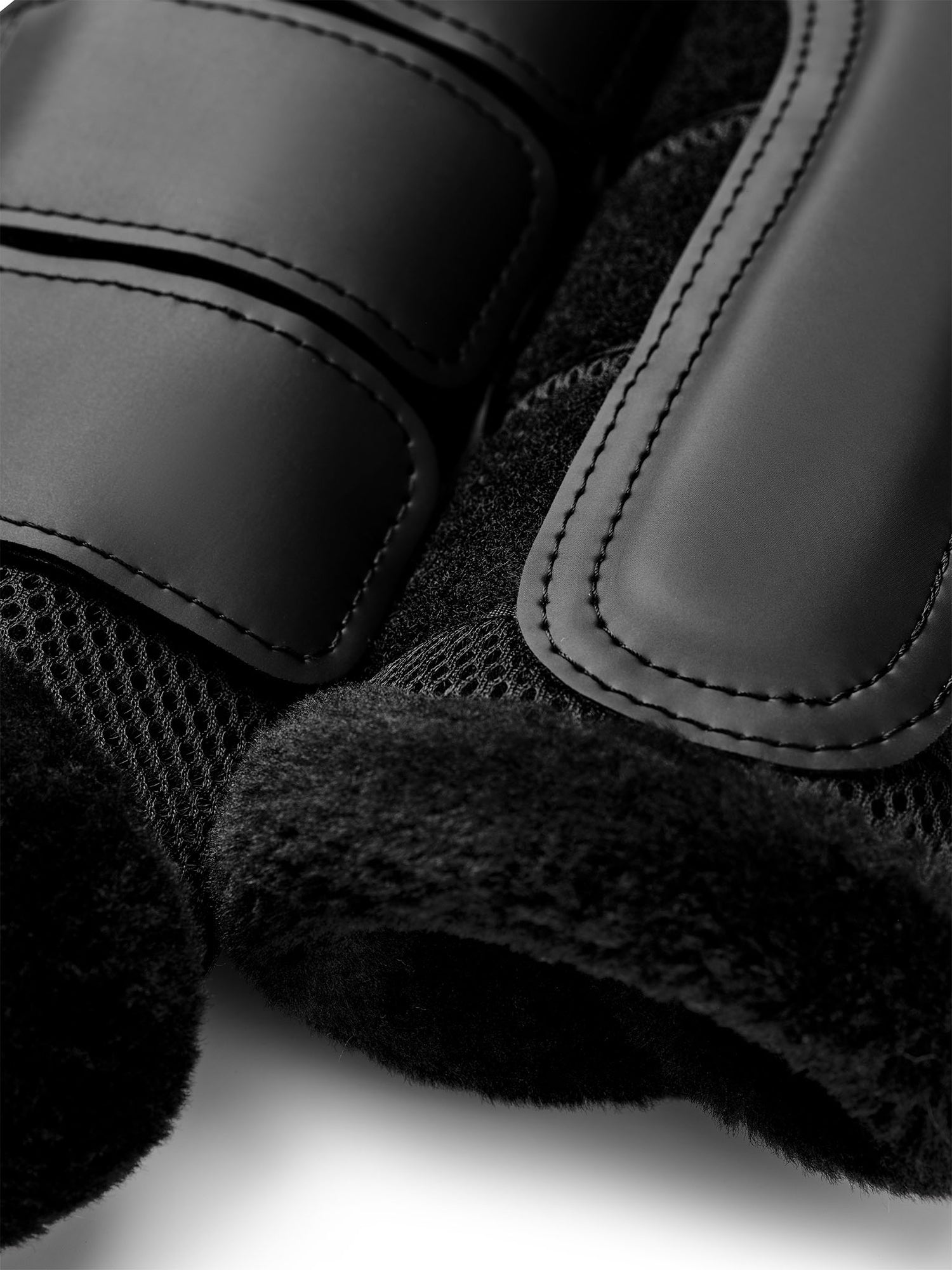 Guêtres Fermées Fur Mesh Black
