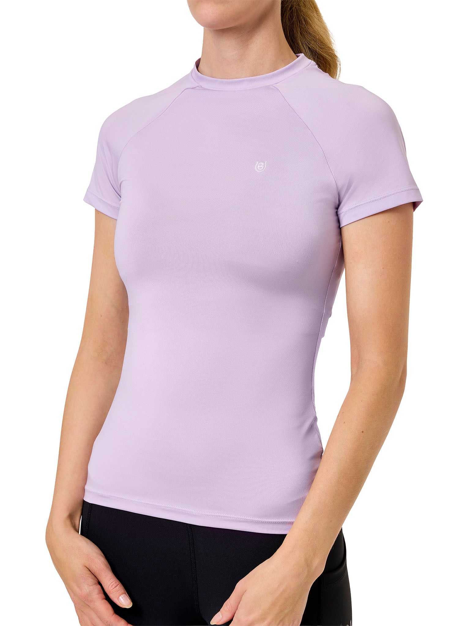 Dynamic Base Layer Short Sleeve Lavender | Equestrian Stockholm