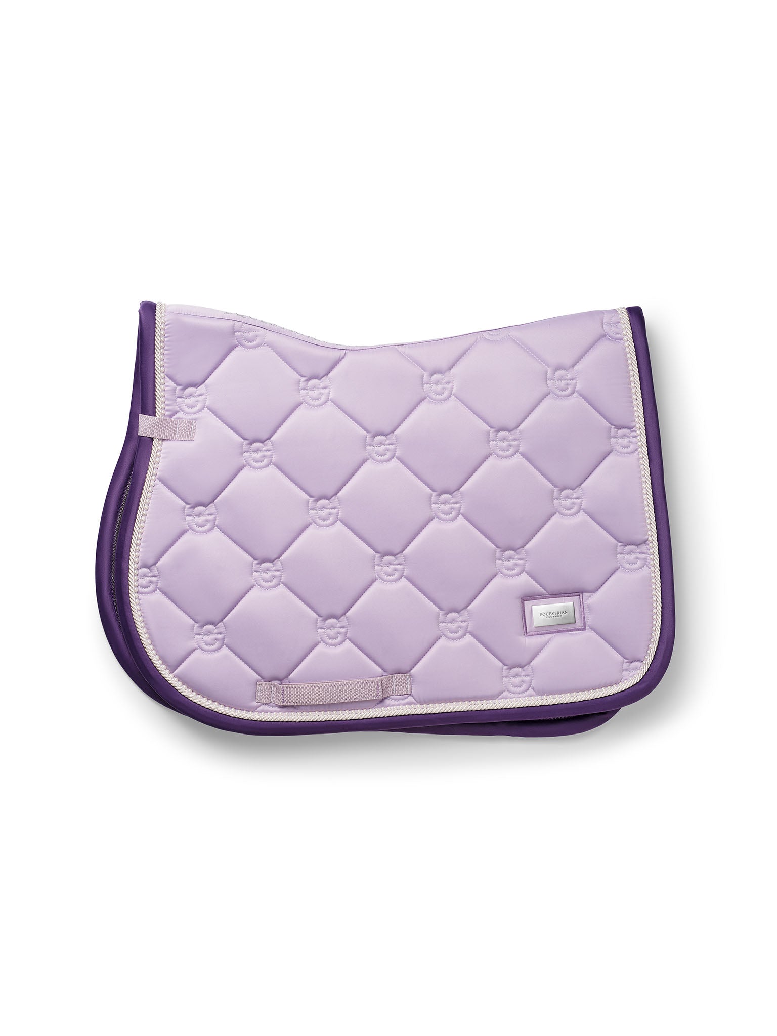 R*o様 SADDLE PULL UP / GROUNDER Jump Saddle Pad Lavender Pearl | Equestrian Stockholm