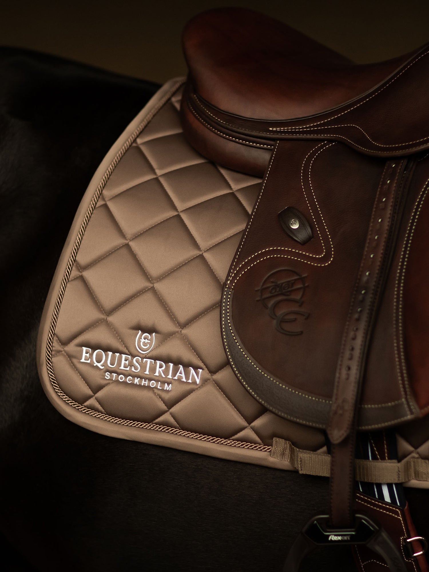 Jump Saddle Pad Line Champagne