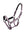 Line Halter Glow Dusty Purple