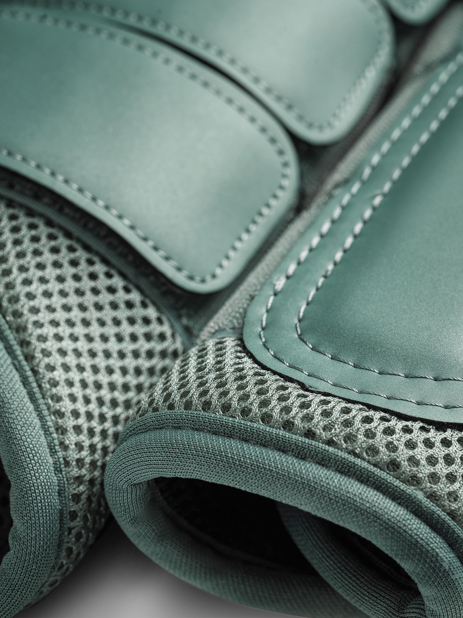 Mesh Brushing Boots Mint Green | Equestrian Stockholm