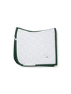 Dressage Saddle Pad Moden White Sycamore Green