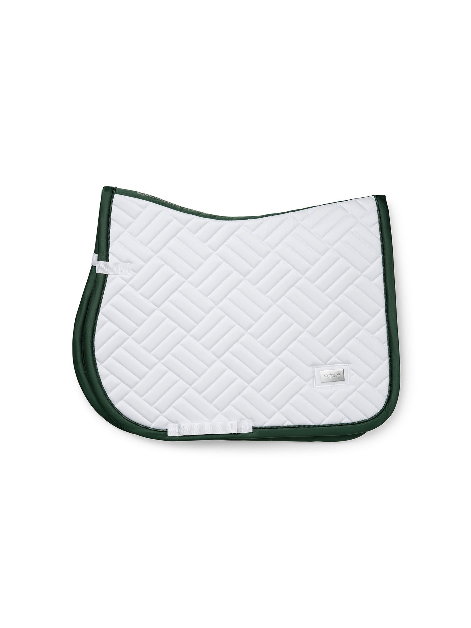 Jump Saddle Pad Modern White Sycamore Green