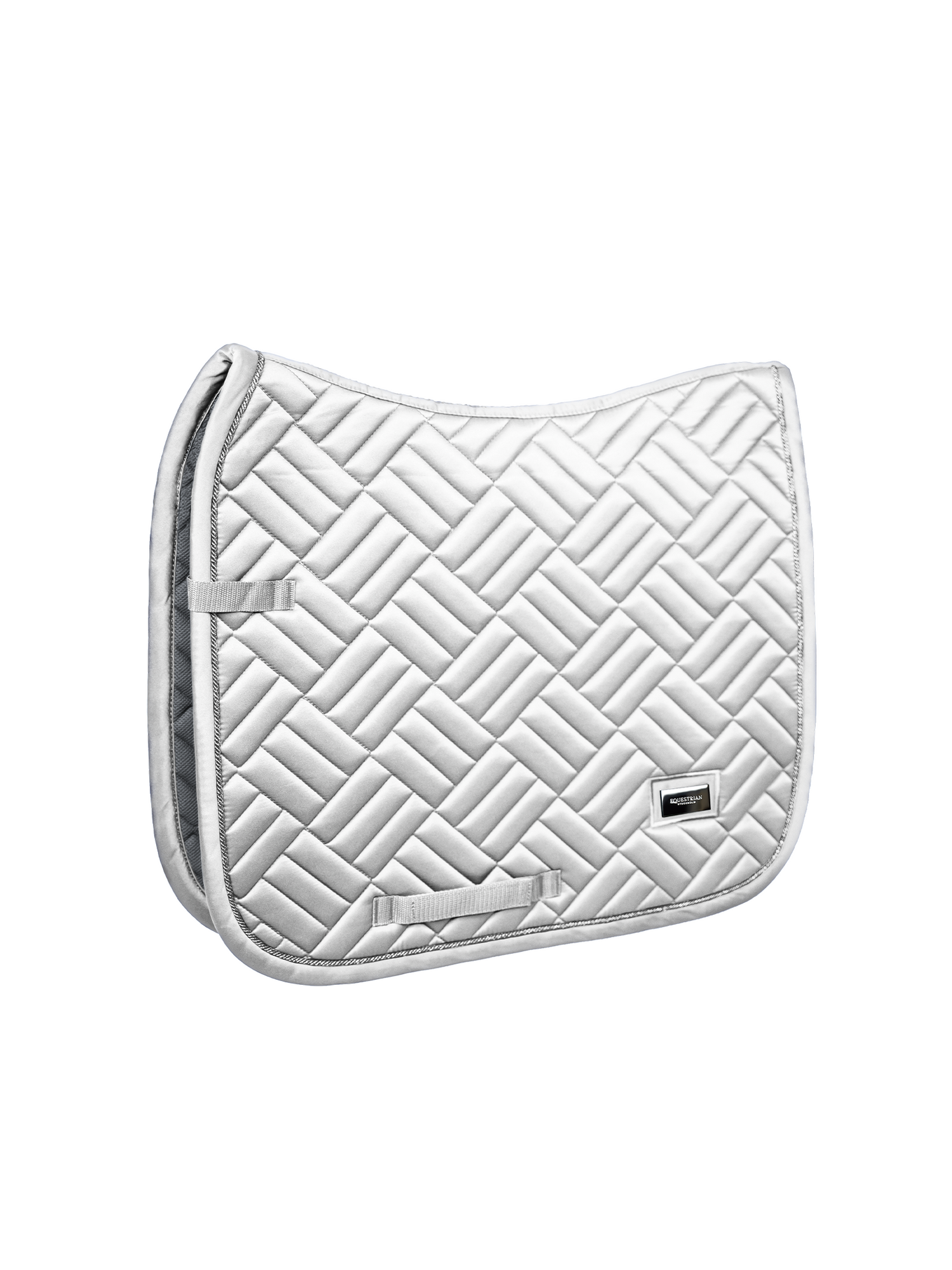 Dressage Saddle Pad Modern White Perfection