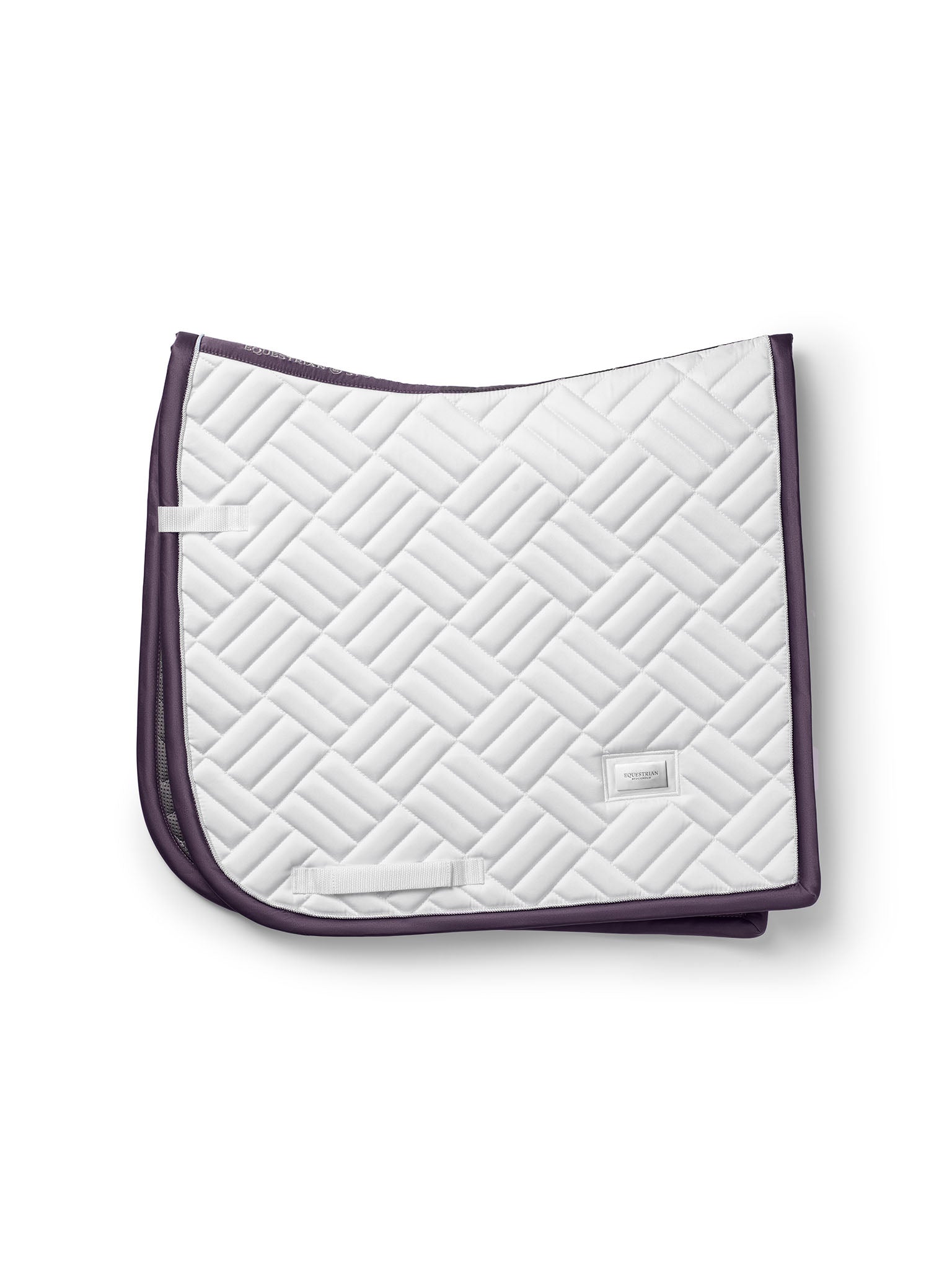 Equestrian Stockholm Tapis de Selle Modern Dressage White