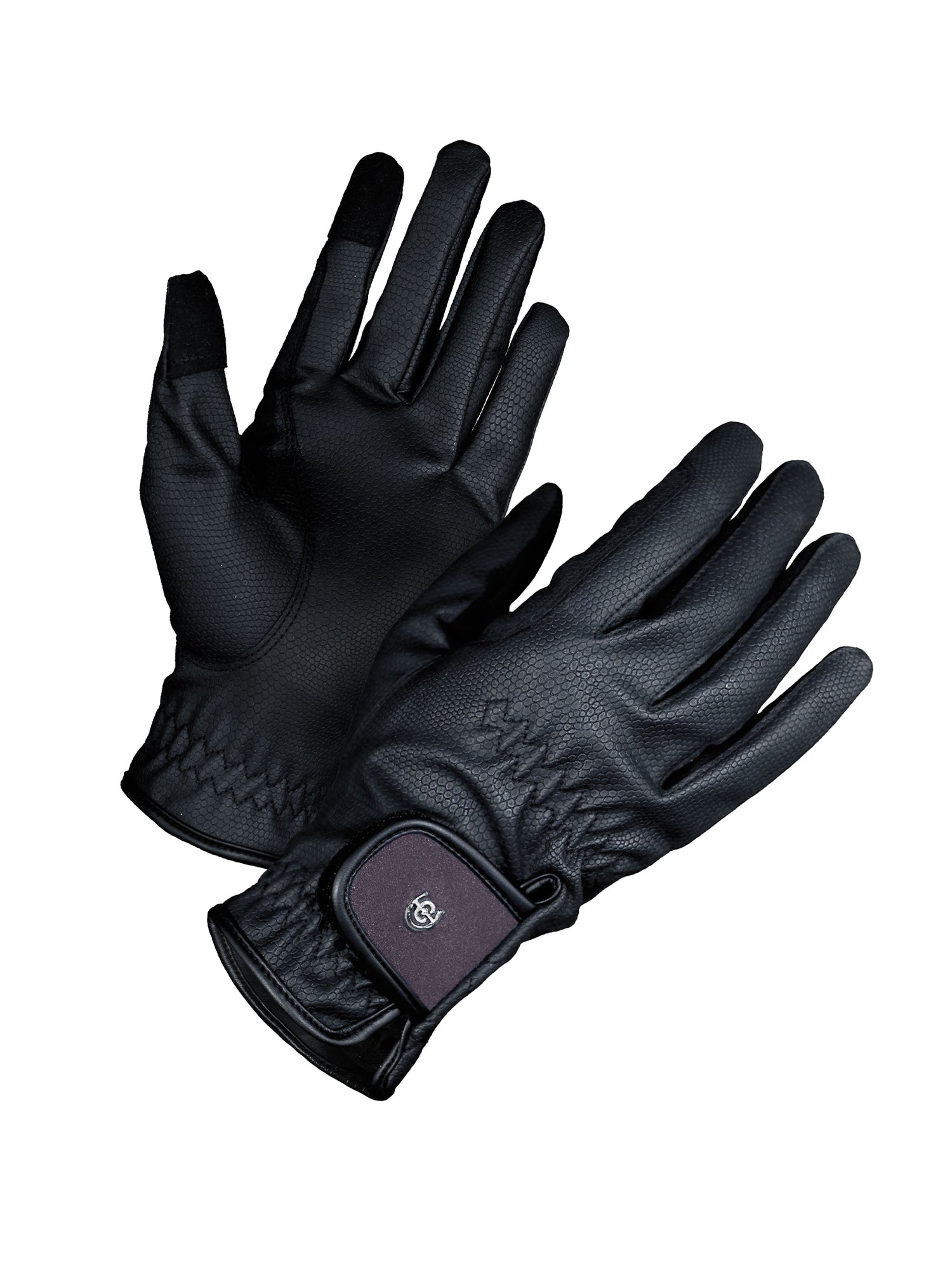 Gants d’équitation Motion Dark Violet
