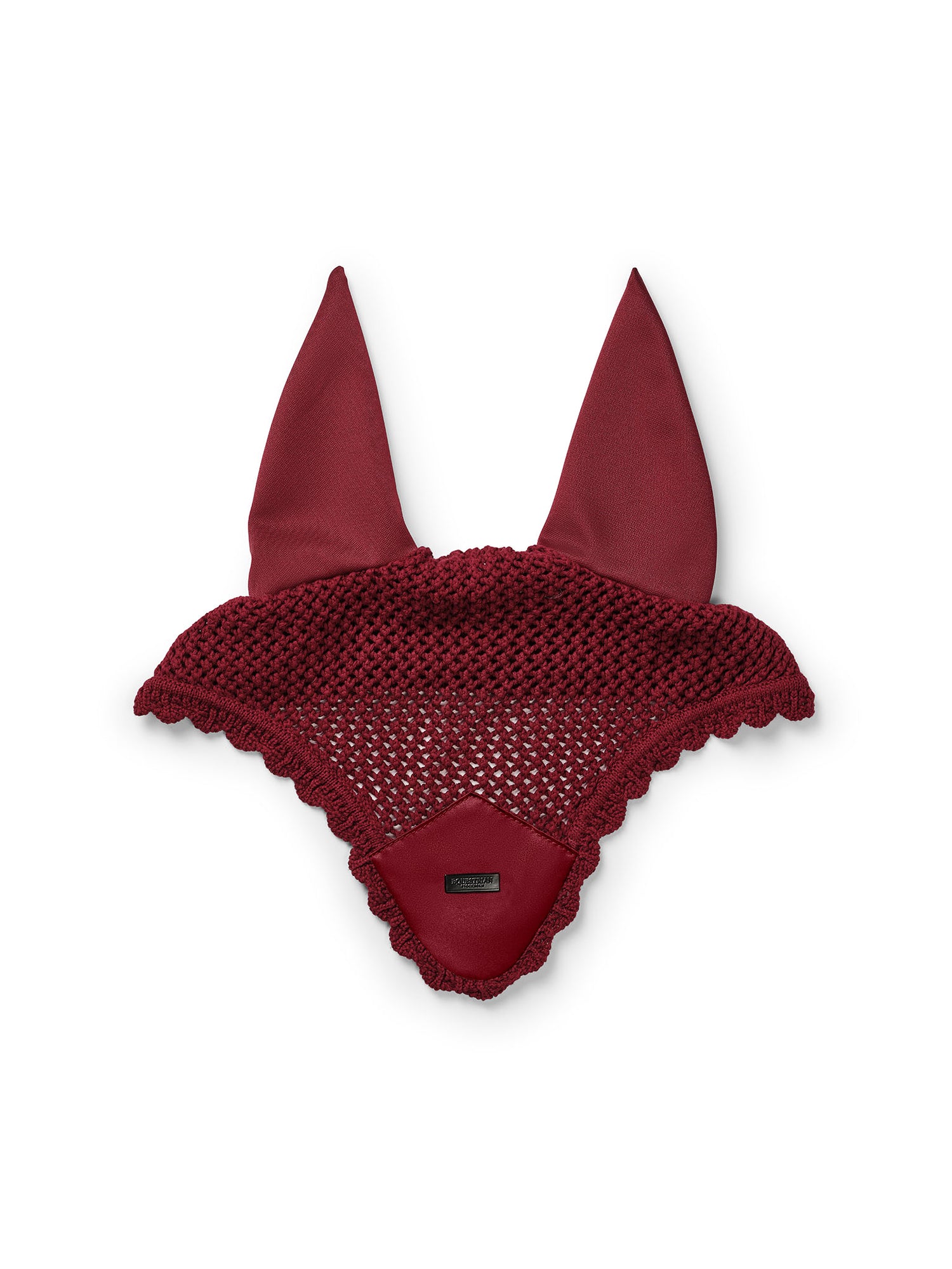 Ear Bonnet Satin Merlot