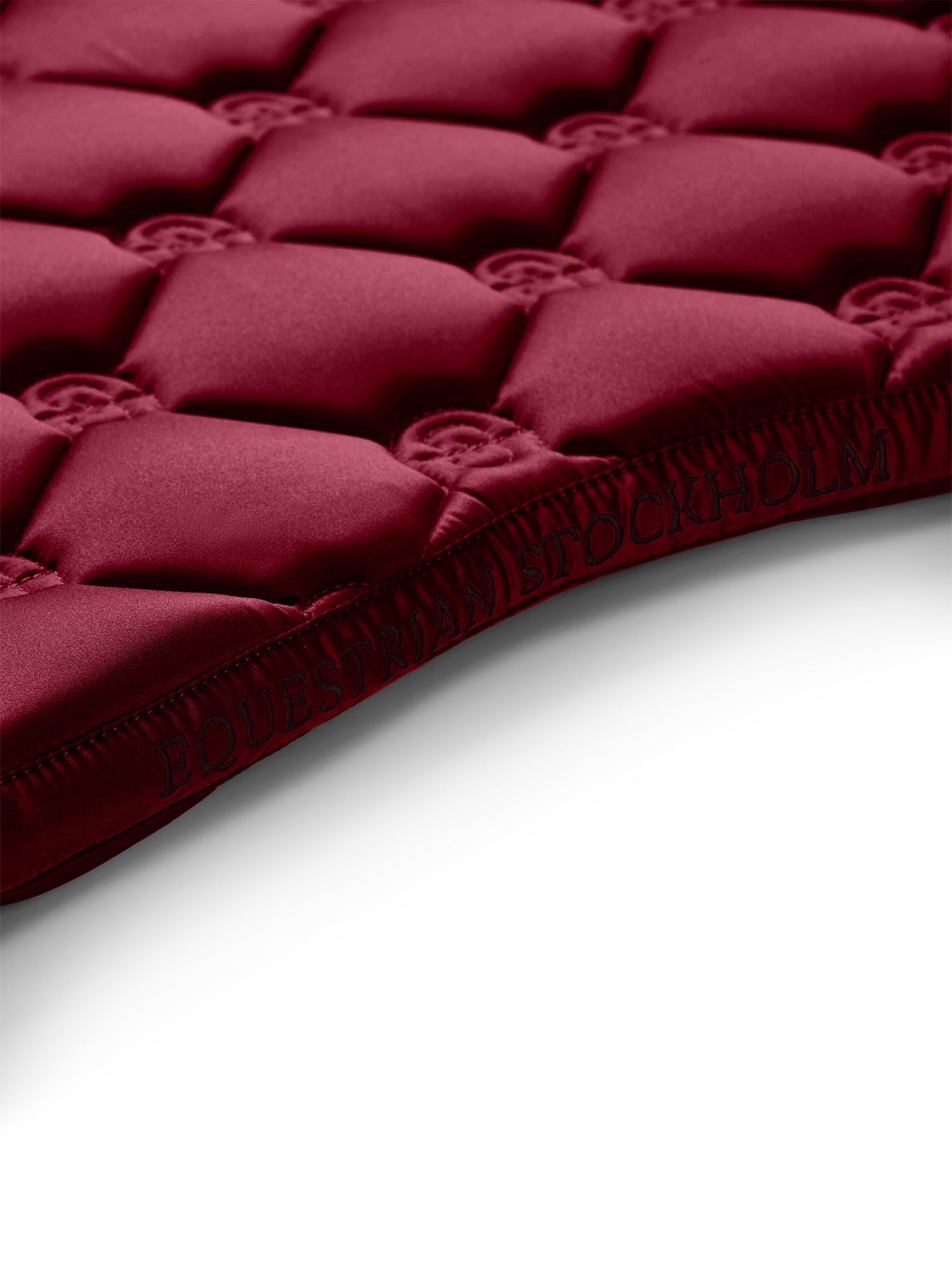 Jump Saddle Pad Satin Merlot