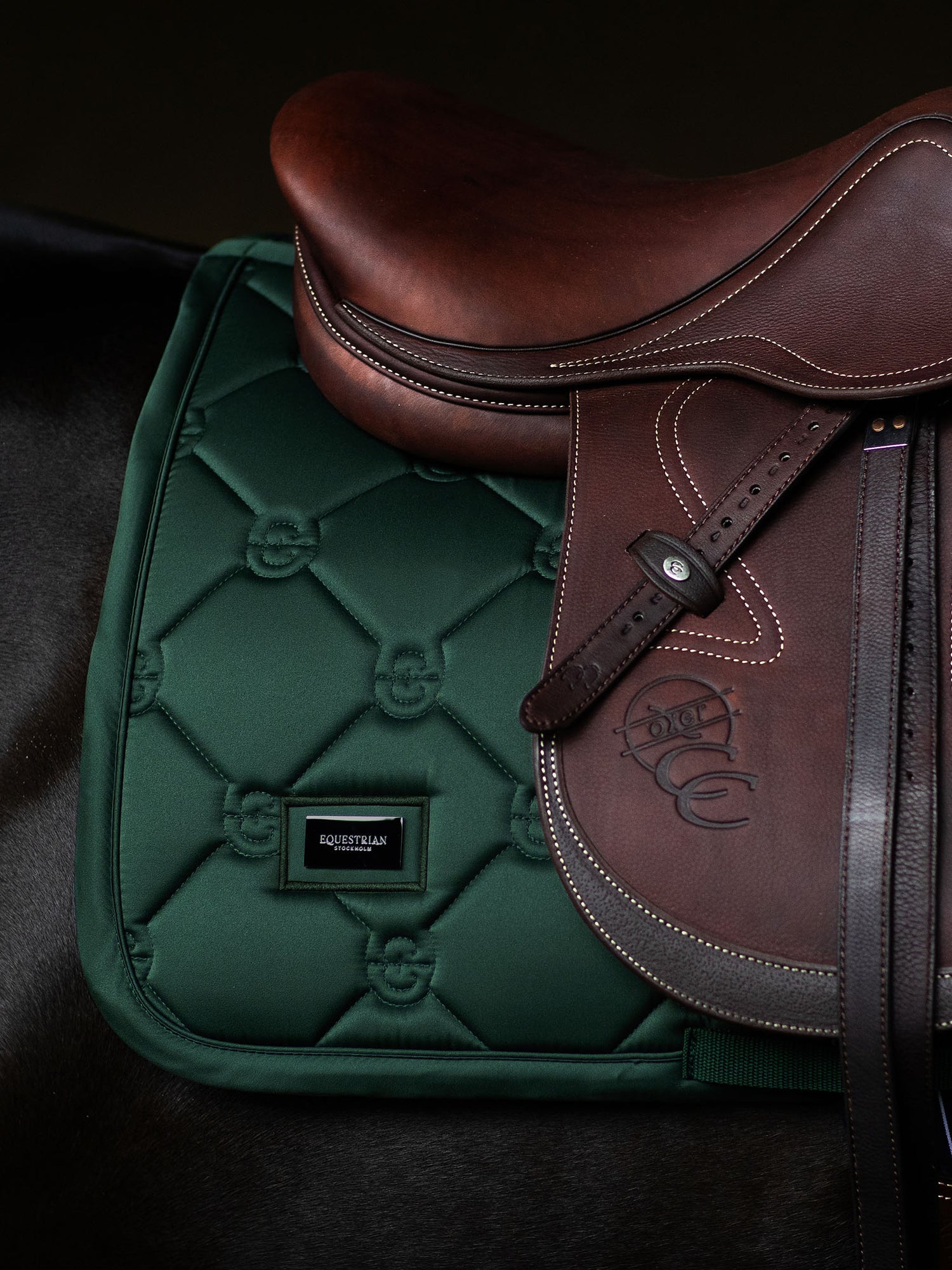 Jump Saddle Pad Satin Sycamore Green