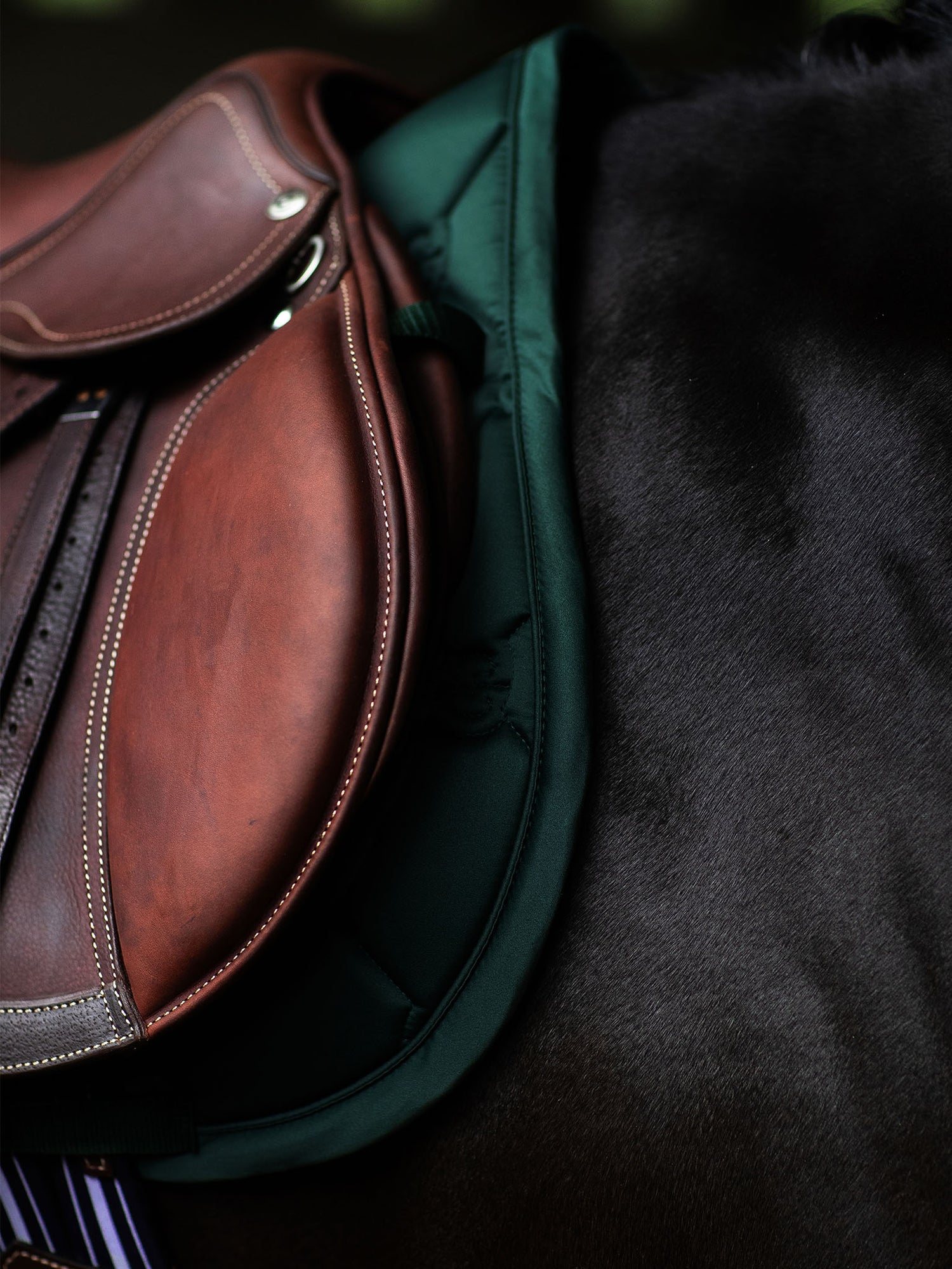 Jump Saddle Pad Satin Sycamore Green