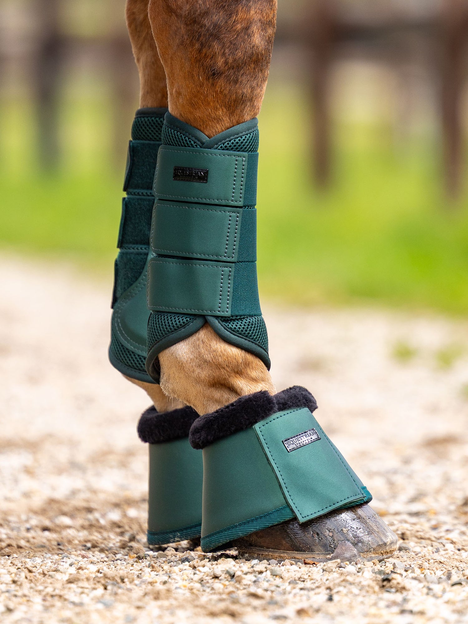 Mesh Brushing Boots Sycamore Green