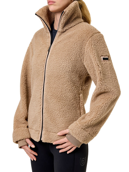 Teddy Fleece Jacket Sand | Equestrian Stockholm