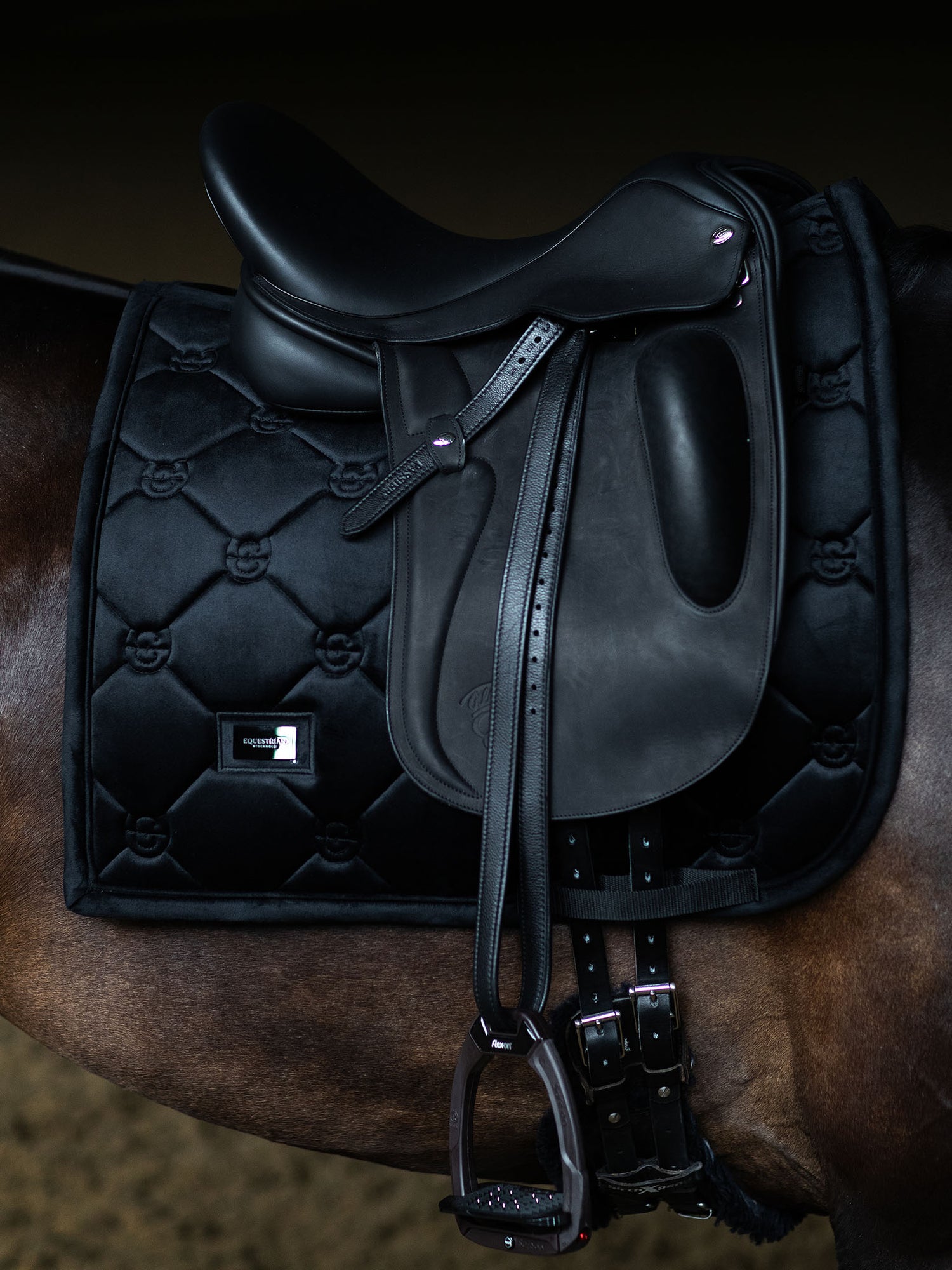Tapis de Dressage Velvet Black