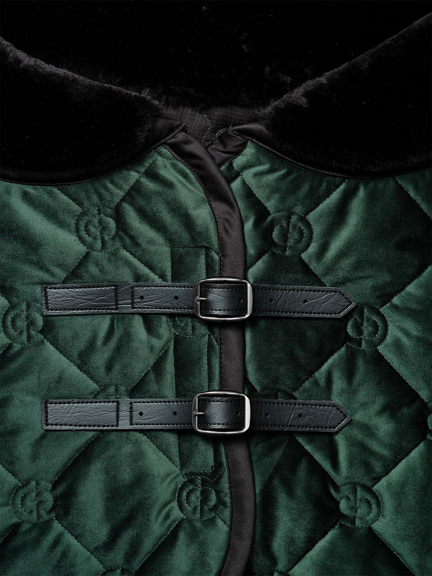 Couverture de cheval en velours Sycamore Green