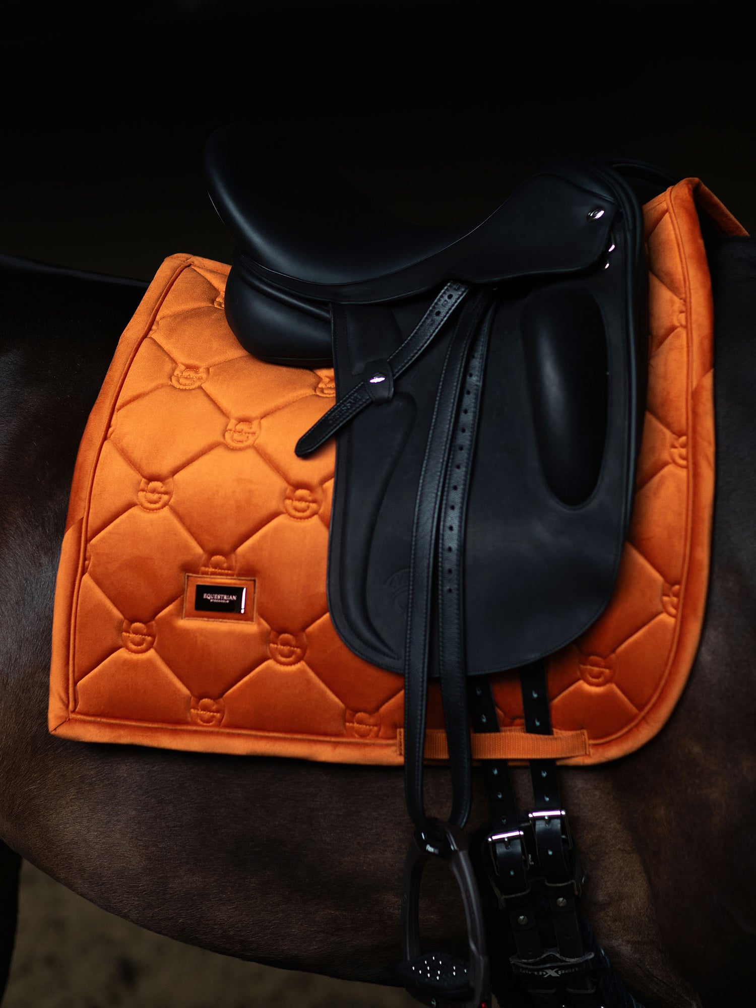 Tapis de Dressage Velvet Chestnut
