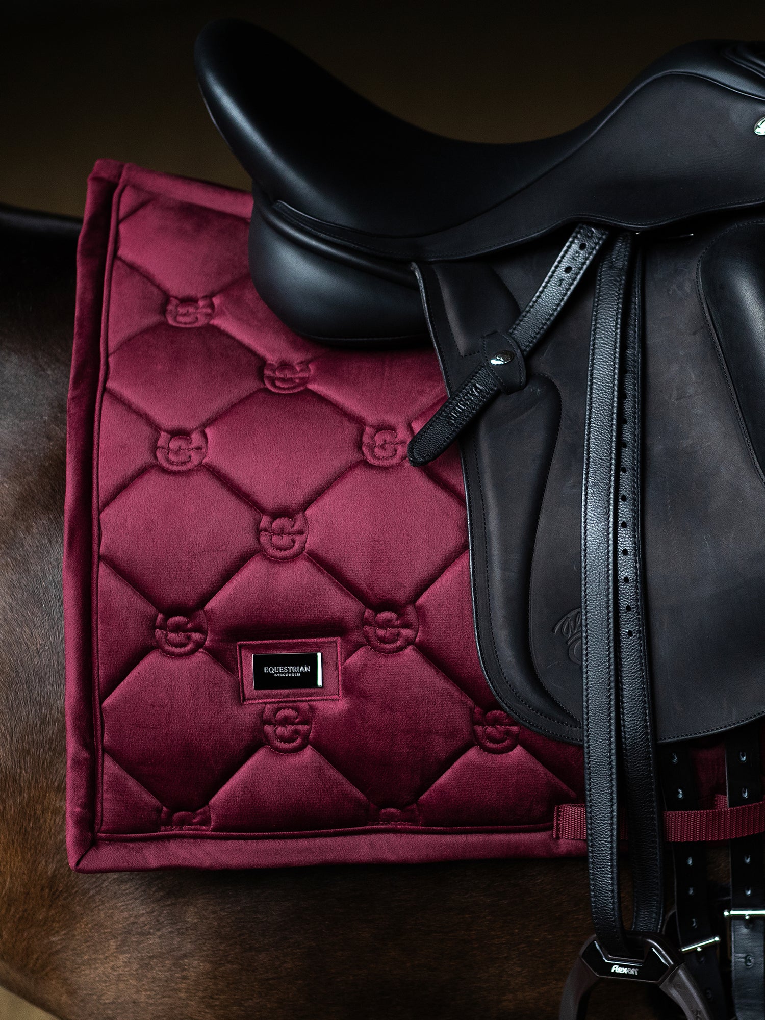 Tapis de Dressage Velvet Merlot