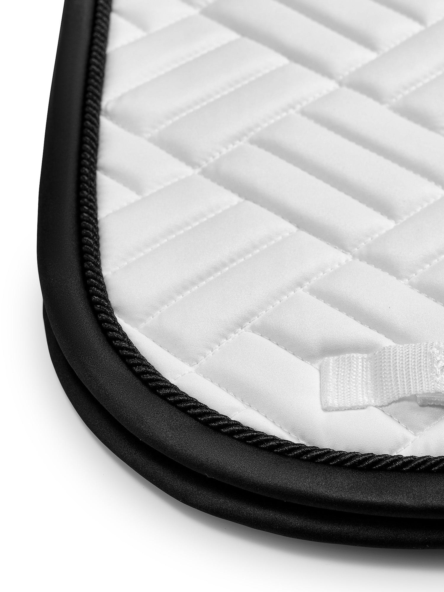 Dressage Saddle Pad Modern White Black Edition