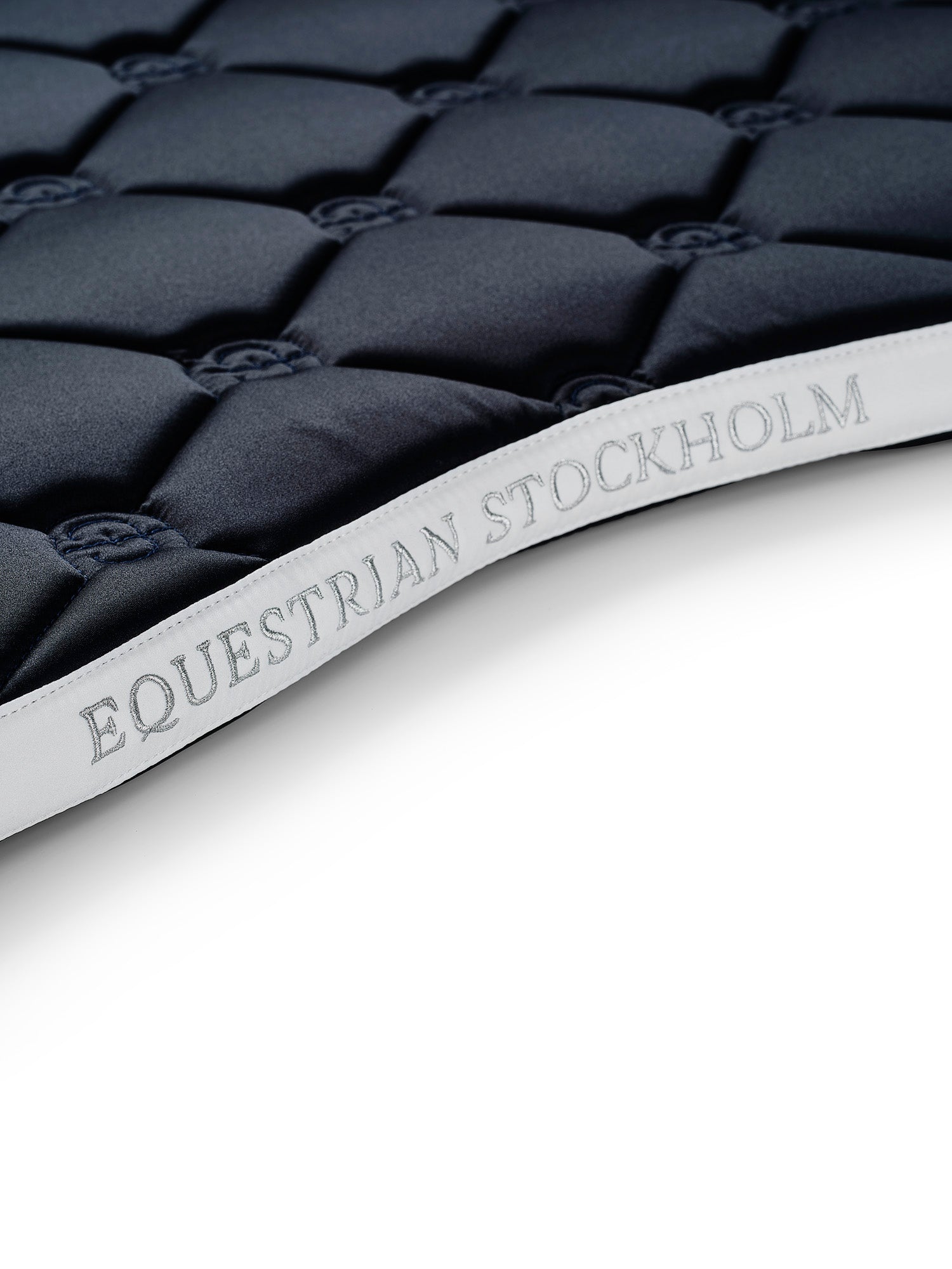 Jump Saddle Pad Midnight White Edge