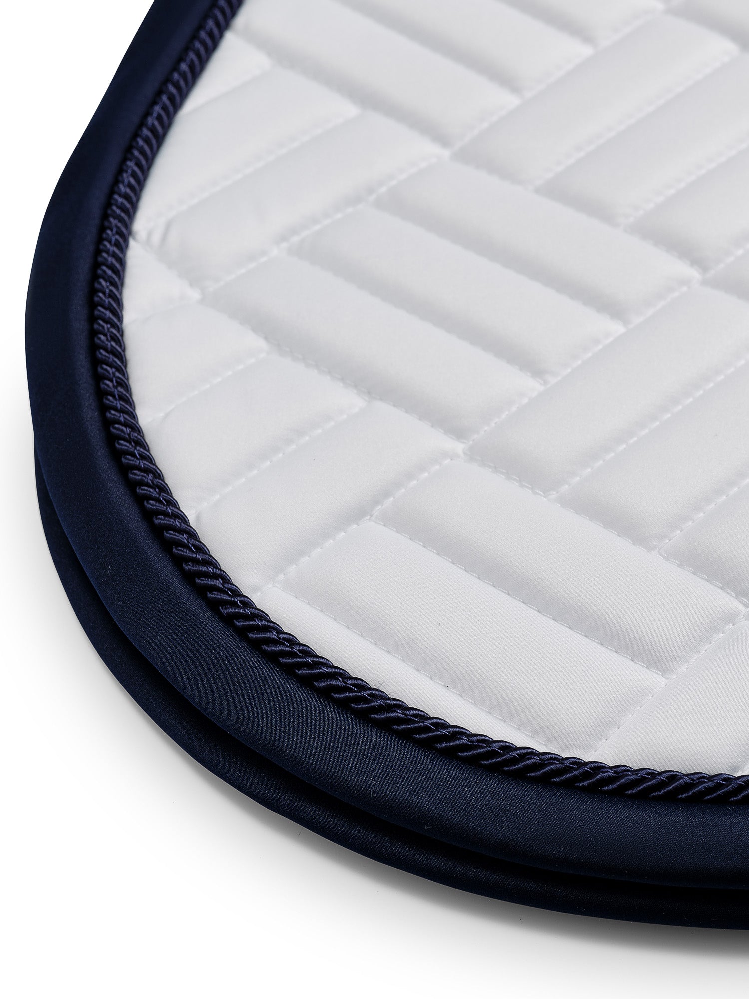 Jump Saddle Pad Modern White Navy