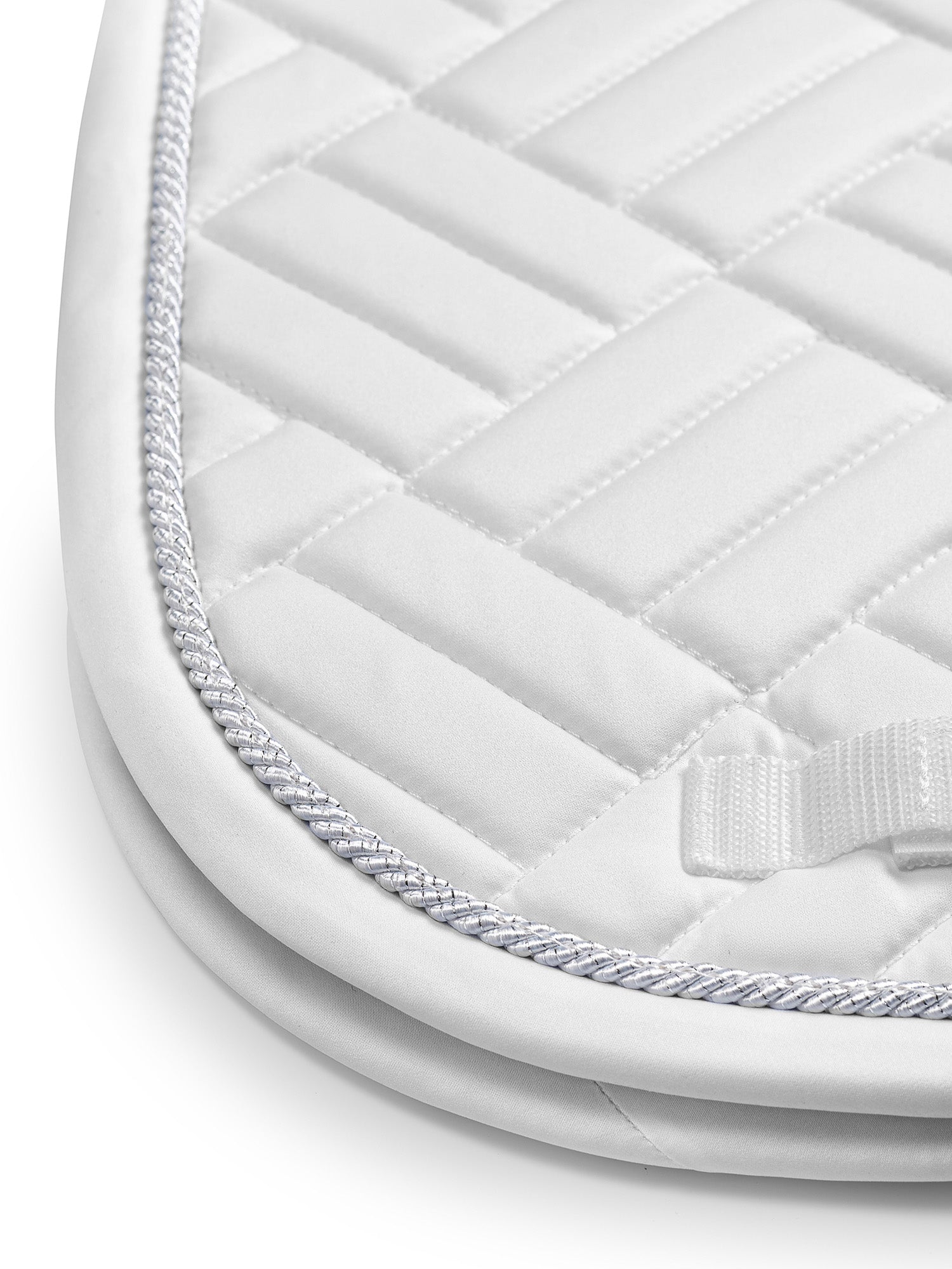 Dressage Saddle Pad Modern White Perfection