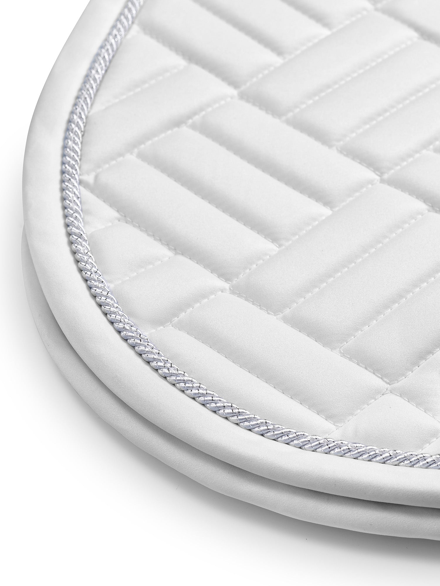 Jump Saddle Pad Modern White Perfection