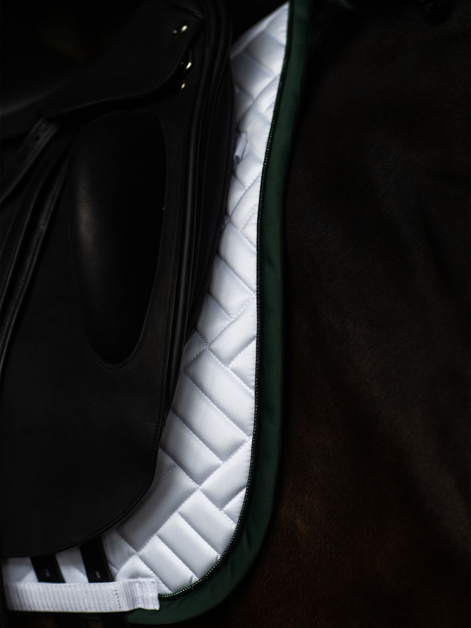 Tapis de Dressage Modern White Sycamore Green
