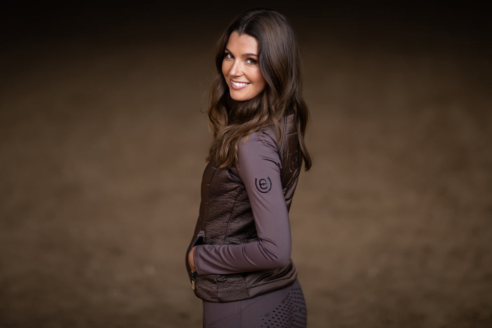 Equestrian Vest Amaranth