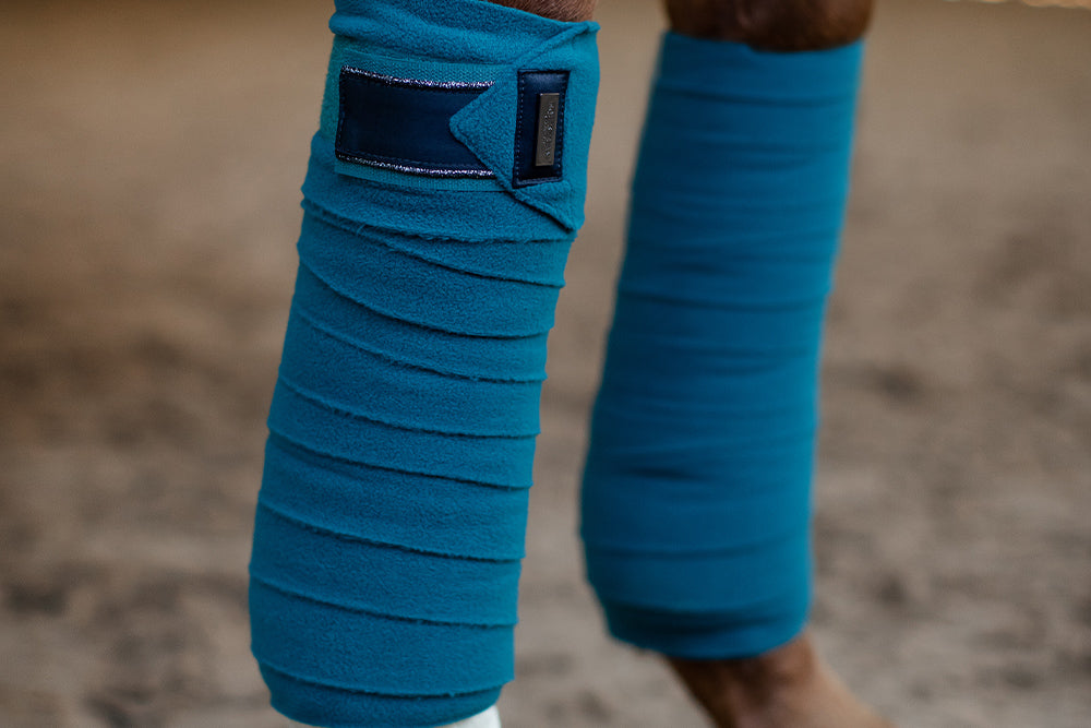 Fleece Bandages Aurora Blues