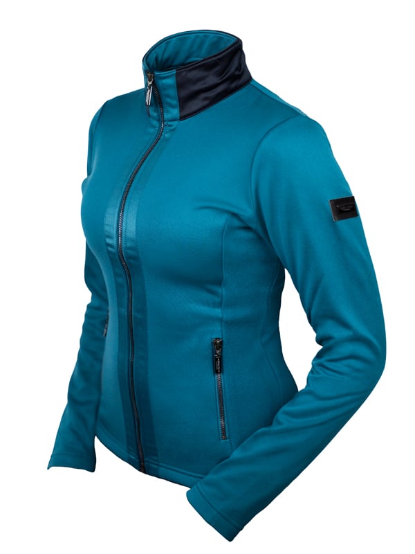 Fleece Jacket Aurora Blues | Equestrian Stockholm