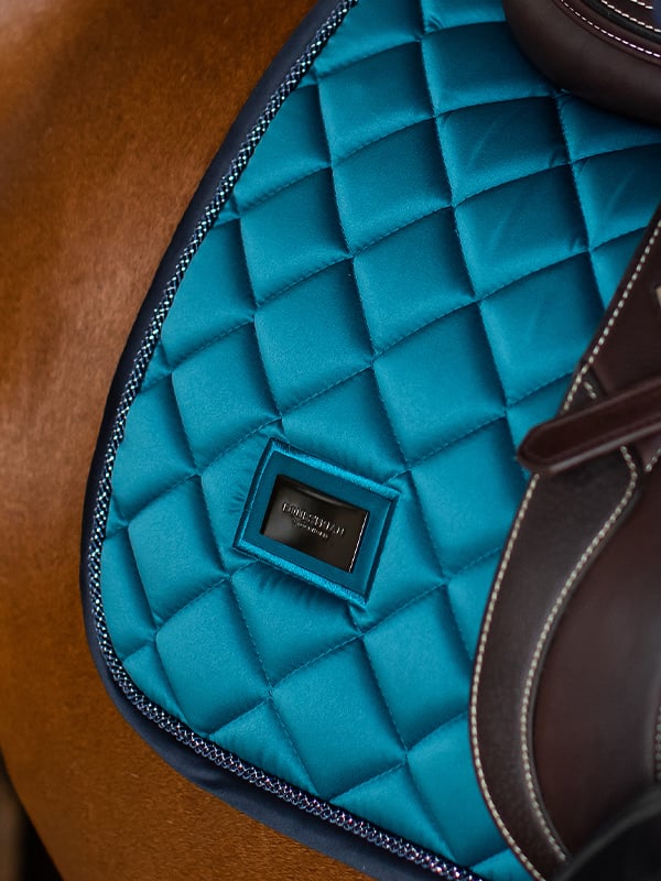 Jump Saddle Pad Aurora Blues | Equestrian Stockholm