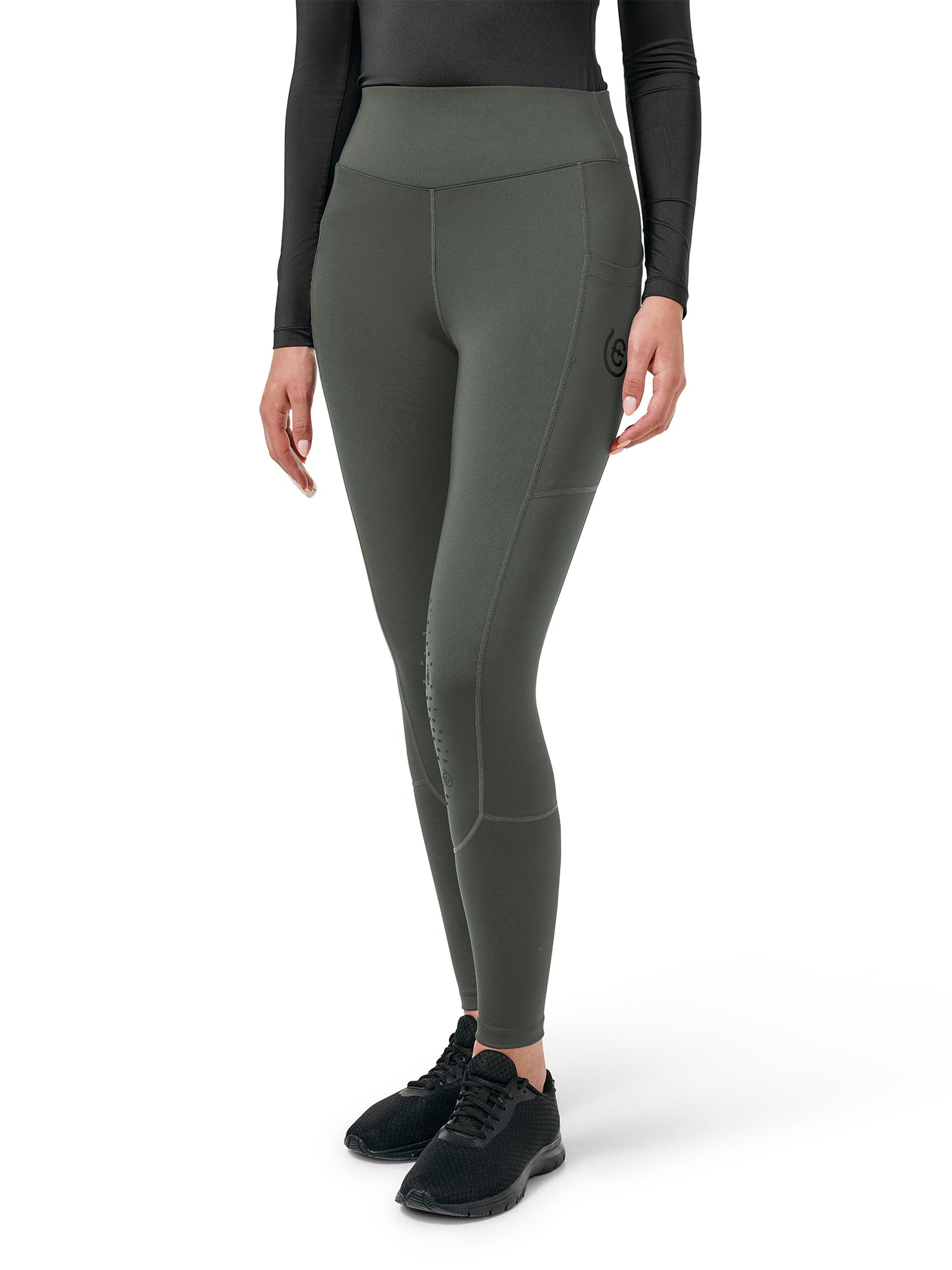 Reitleggings Spring Movement Avenue Green