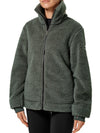 Teddy Fleece Jacket Avenue Green