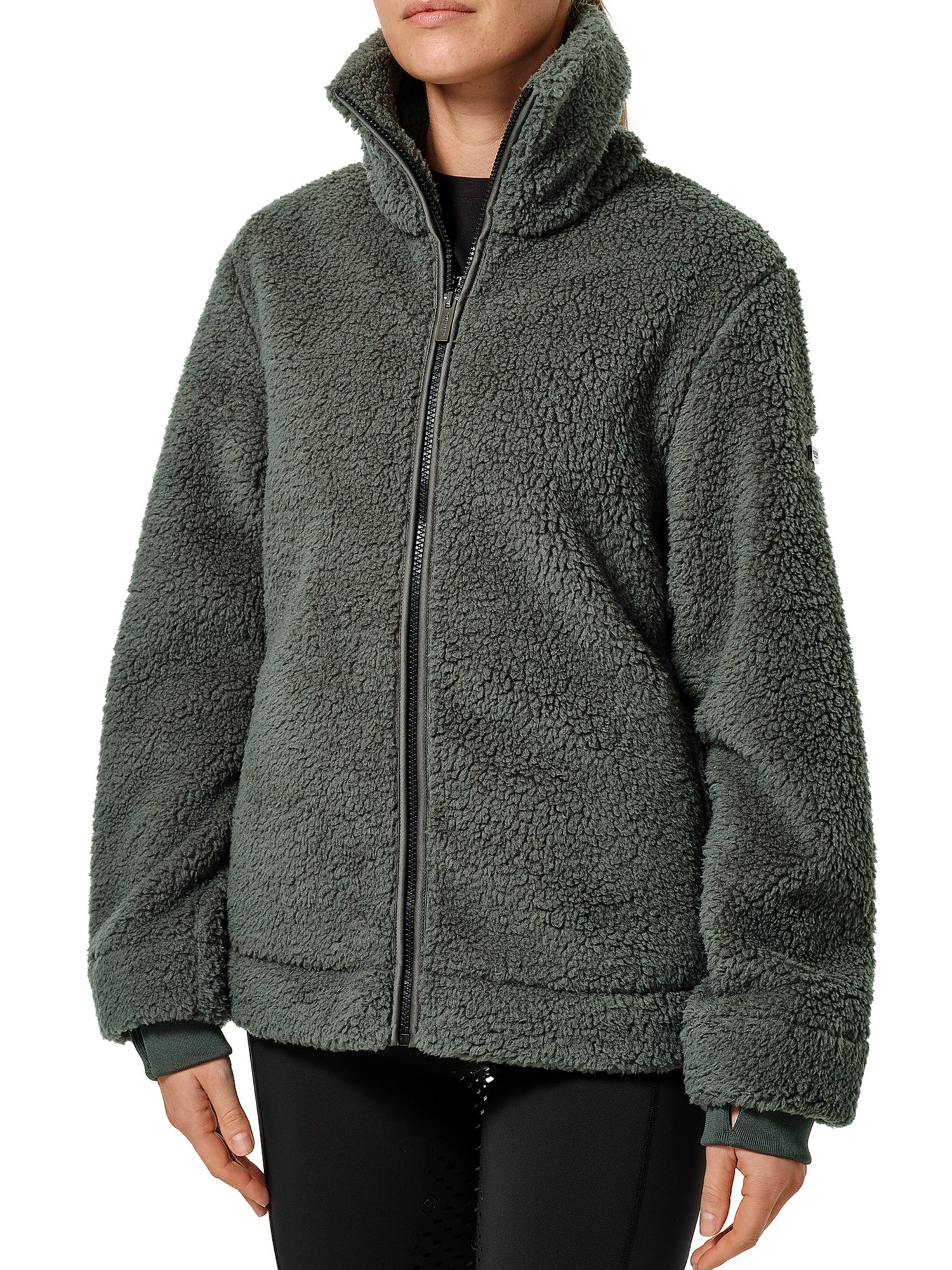 Teddy Fleece Jacka Avenue Green