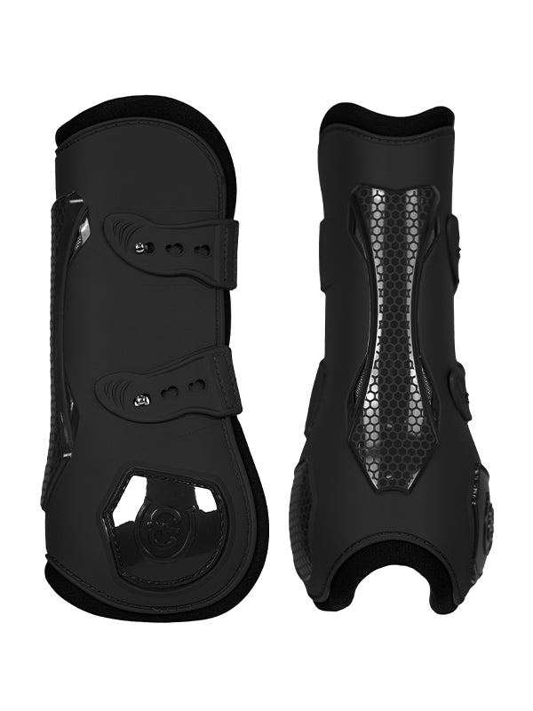 Anatomische Gamaschen Tendon Boots Black Edition