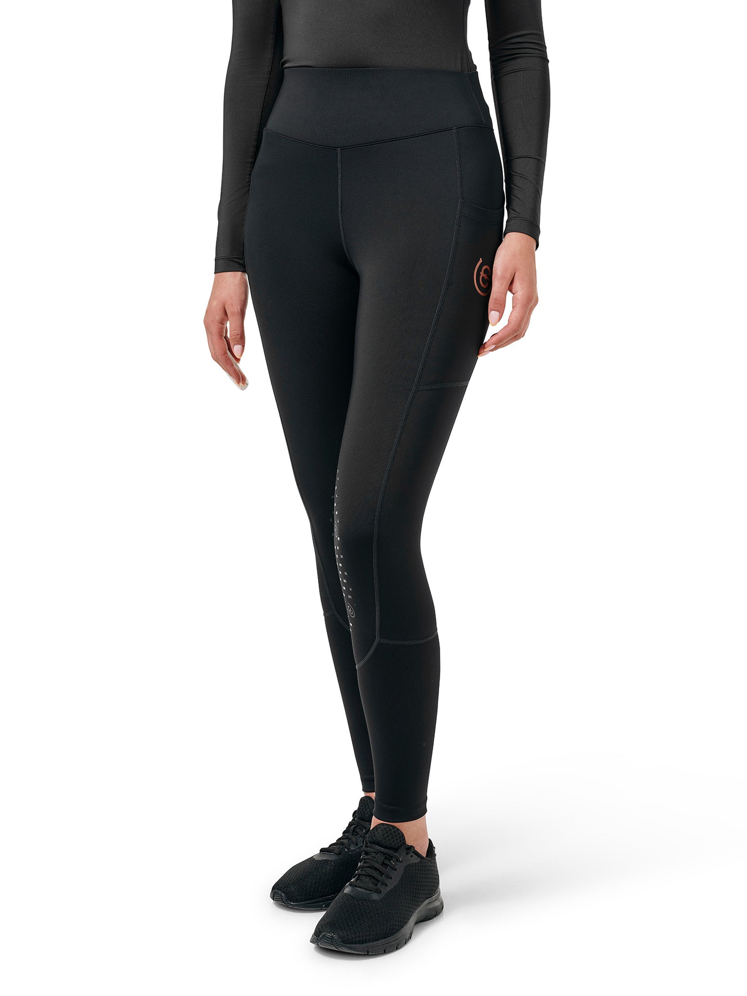 Riding Tights Movement Black Blush