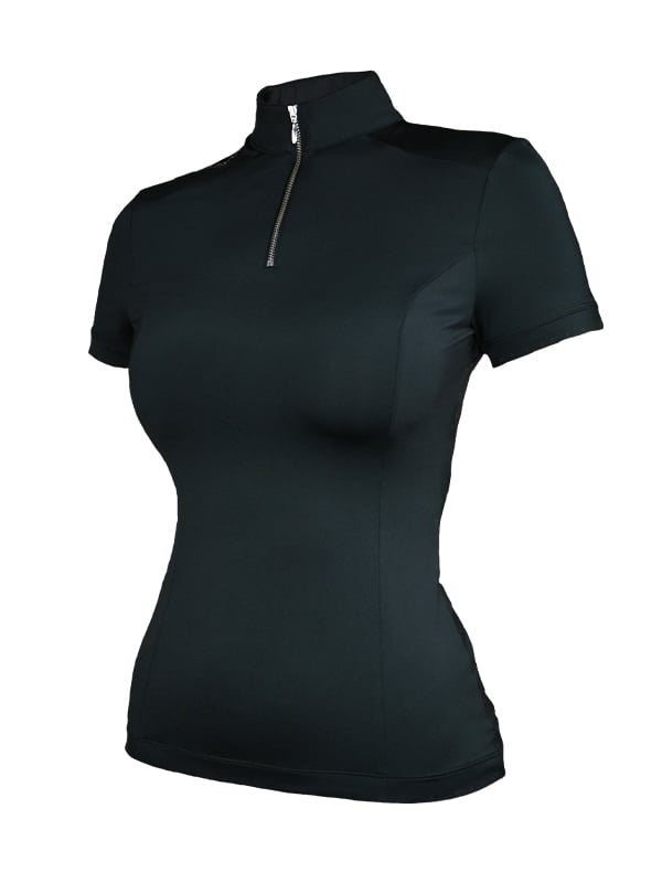 UV Protection Top Short Sleeve Black Edition