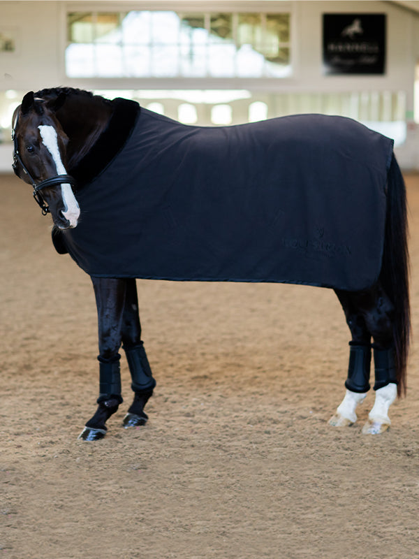 Fleece Blanket Fur Black Edition