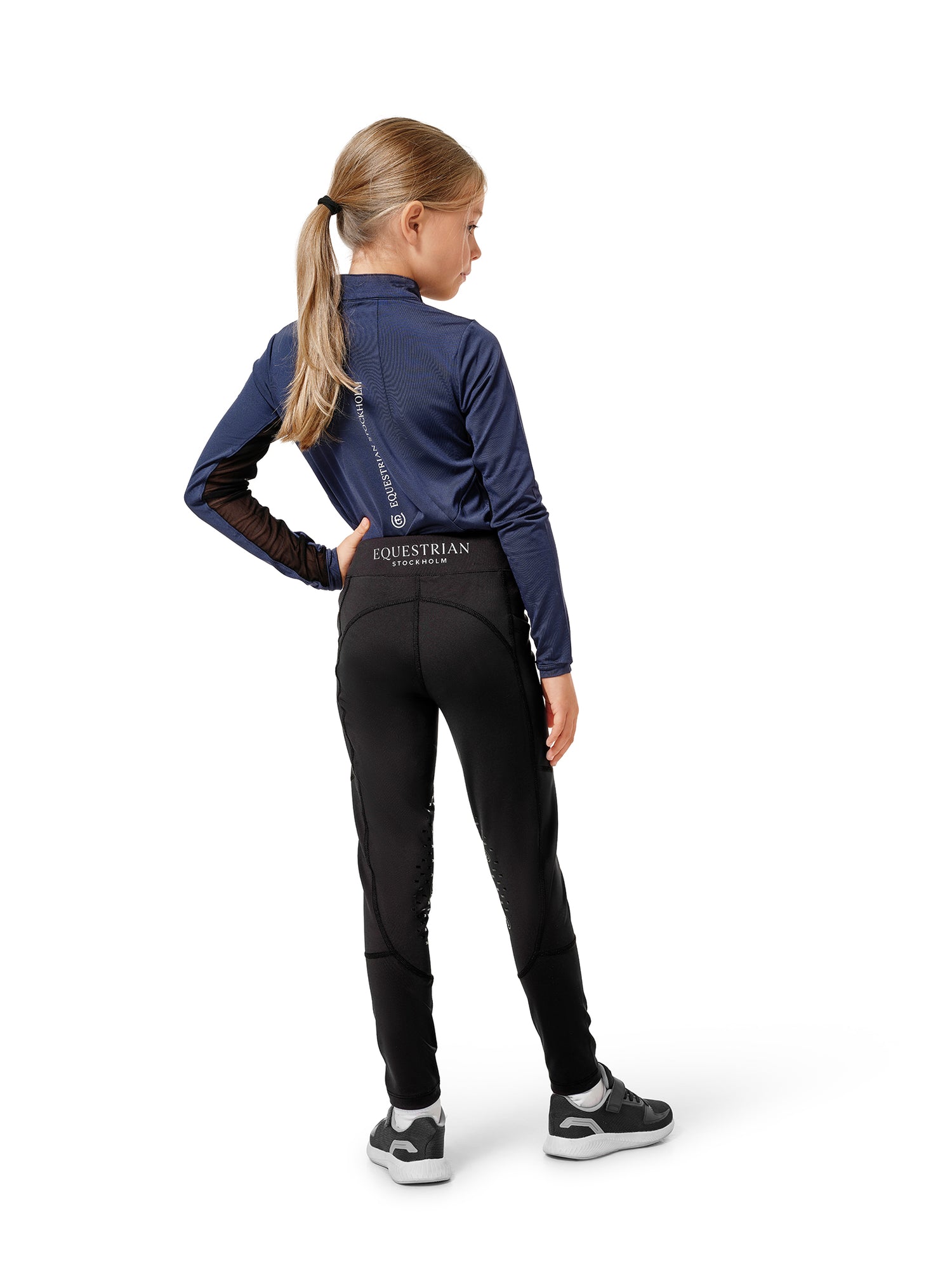 Reitleggings Movement Young Rider Black Edition