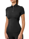 UV Protection Top Short Sleeve Black Edition