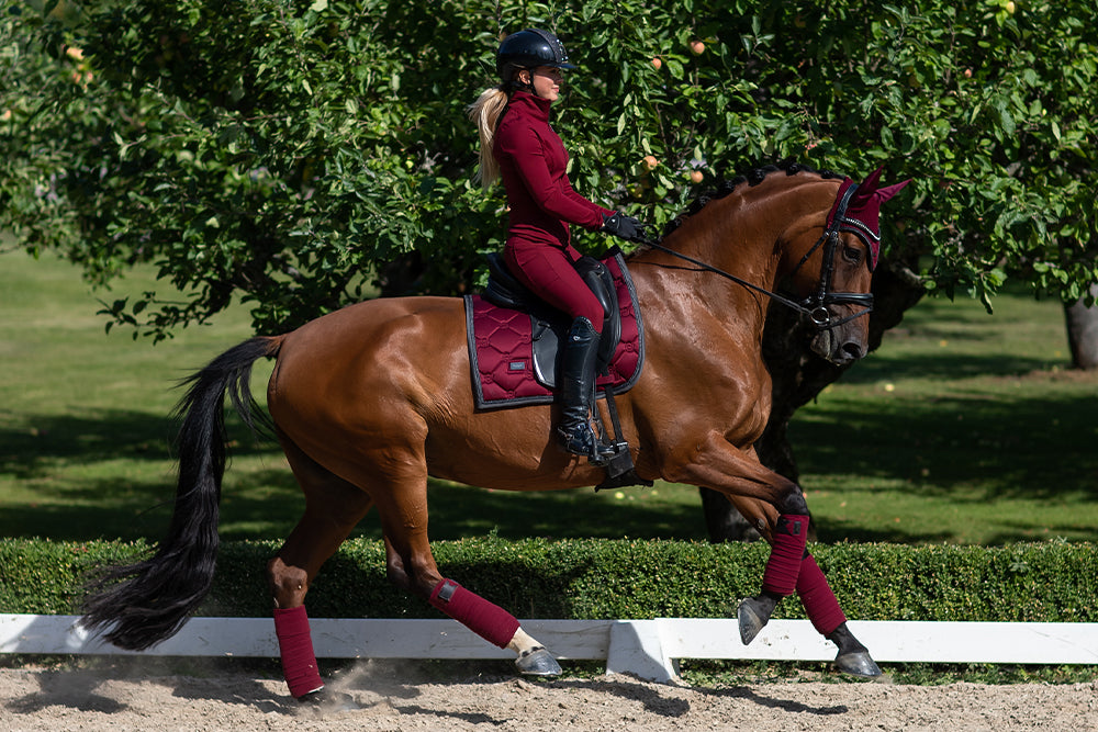 Fleece Bandages Dark Bordeaux