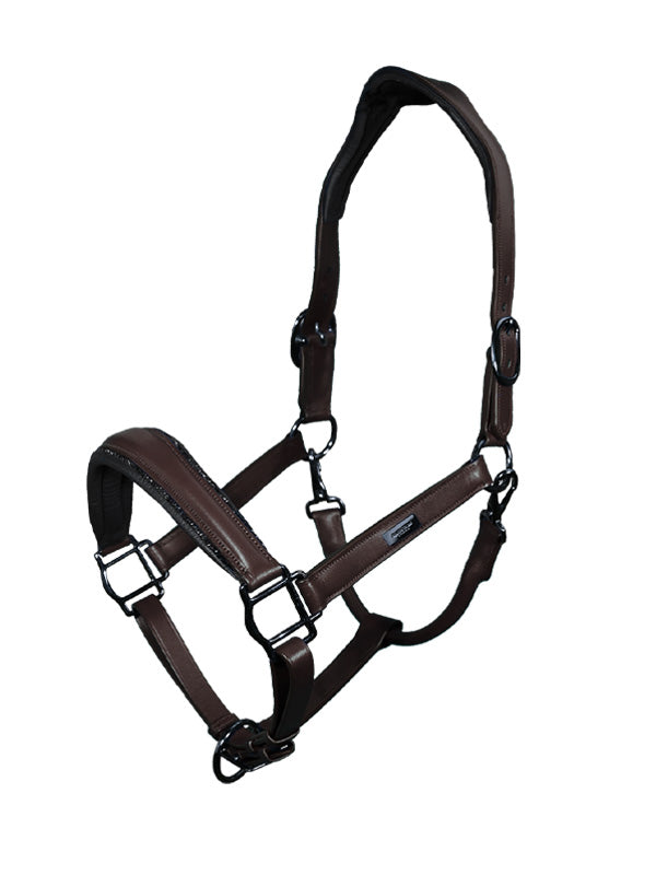 Anatomic Glimmer Leather Halter All Brown