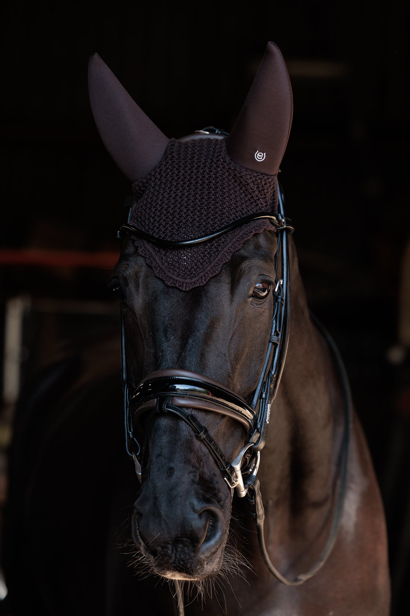 Ear Bonnet Padded Clean Brown