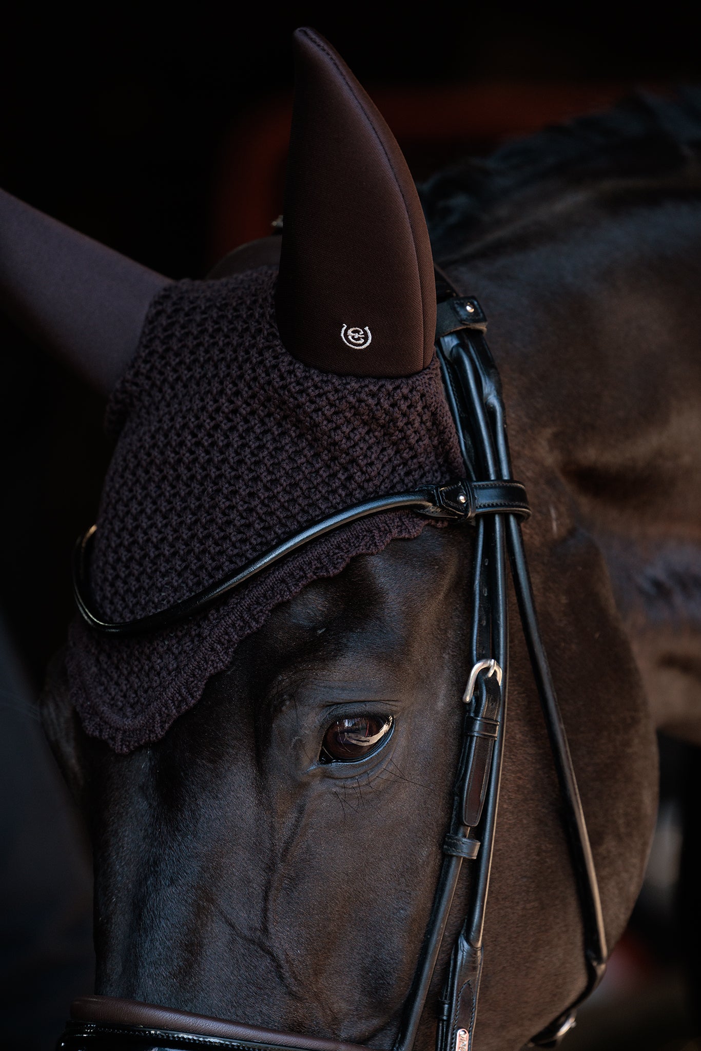 Padded Ear Bonnet Clean Brown